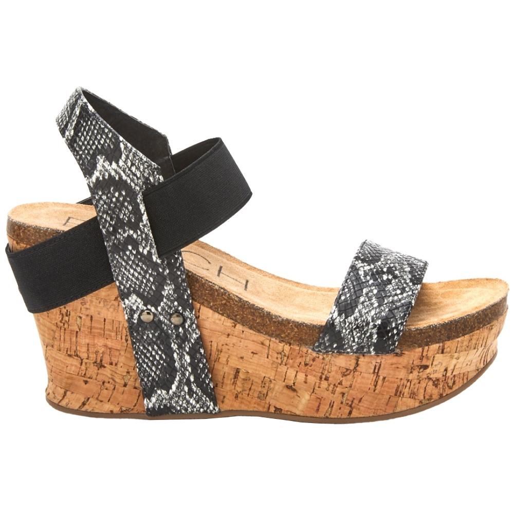 Matisse Point Break Wedge in Black main image 0