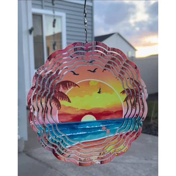BEACH wind spinners for yard