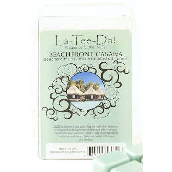 BEACHFRONT CABANA Magic Melts Scented Wax Tarts by La Tee Da