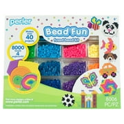 Perler Bead Fun Fused Bead Kit, Ages 6 and up, 8006 Pieces