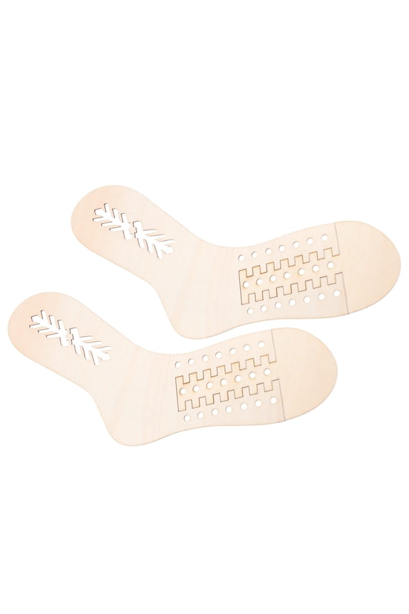 1 Pair Sock Stretcher for with Handmade Style Great for Sock Display and Retractable Sock Model