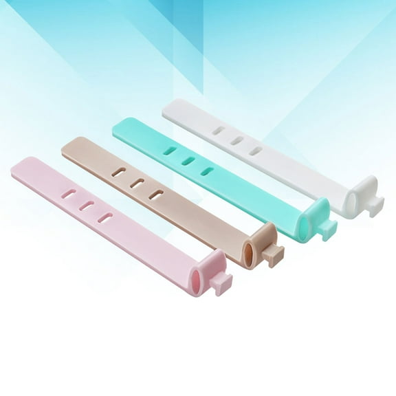 BEADCEST 16Pcs Cable Winder Silicone Organizer for Earphone USB Cords Wire Management Work Travel