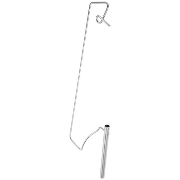 BEADCEST 1Pack Durable Construction Thread Spool Stand Silver Metal for Efficient Management