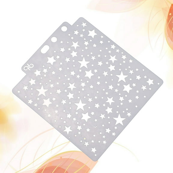 BEADCEST 1Set Tracing Stencils Painting Template Waterproof Washable School Projects Gift Card Parents