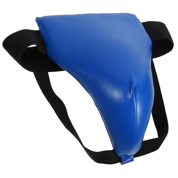 BEADCEST 1Set Wear-Resistant Groin Protector in Blue for Children with Wearable Design for Various Sports Activities