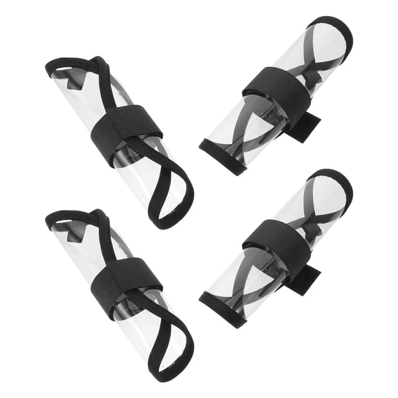 BEADCEST Multi PVC Bait Wraps for Fishing Gear Protection and Organization 4Pcs