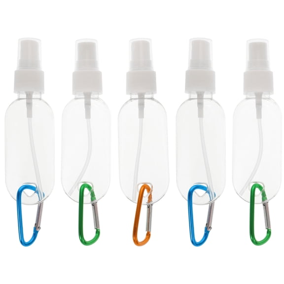 BEADCEST 5-Pack Lotion Pump Dispensers for Cleansing Oil Bottles, Easy to Use and Refillable