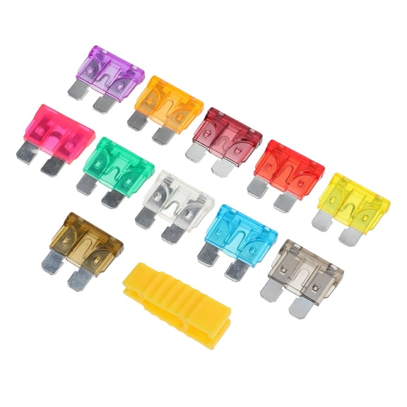 BEADCEST Automotive Fuse Kit 60Pcs Zinc Alloy Plastic for Car Motorcycle RV Truck Electrical Protection