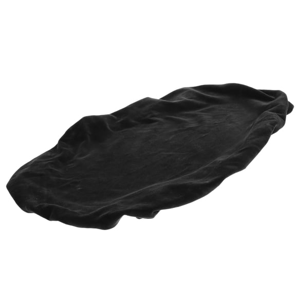 BEADCEST Black Computer Monitor Dust Cover in Cloth, Spill Resistant Protection for Work from Home Setup