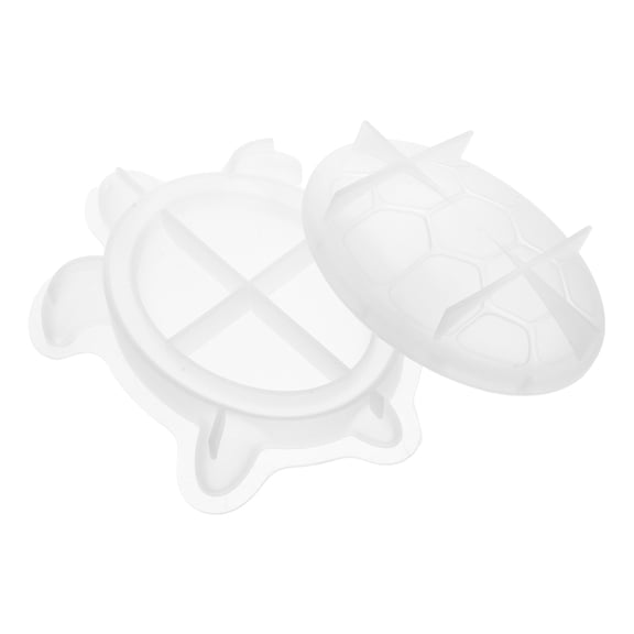 BEADCEST White Turtle Silicone Mold for Ocean-Themed Resin Art, Craft Projects, Jewelry, and Resin Casting