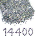 thumbnail image 1 of BEADSLAND 14400PCS Hotfix Rhinestones Bulk for Crafts DIY, Crystal AB, SS16, 1 of 5