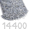 thumbnail image 1 of BEADSLAND 14400PCS Hotfix Rhinestones Bulk for Crafts DIY, Crystal, SS10, 1 of 6