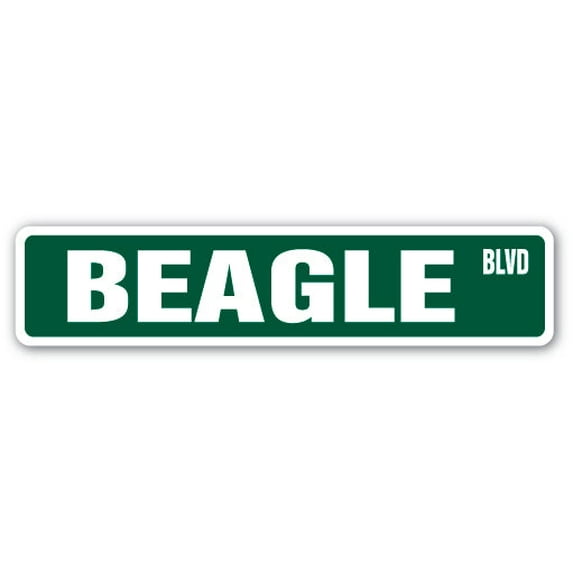 BEAGLE Street Sign dog puppy breeder pet yard | Indoor/Outdoor | 36" Wide