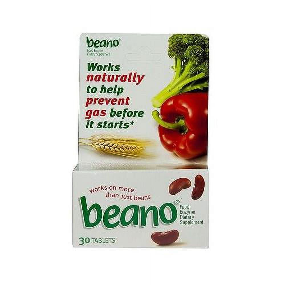 BEANO to Help Prevent Gas and Bloating 30 tablets