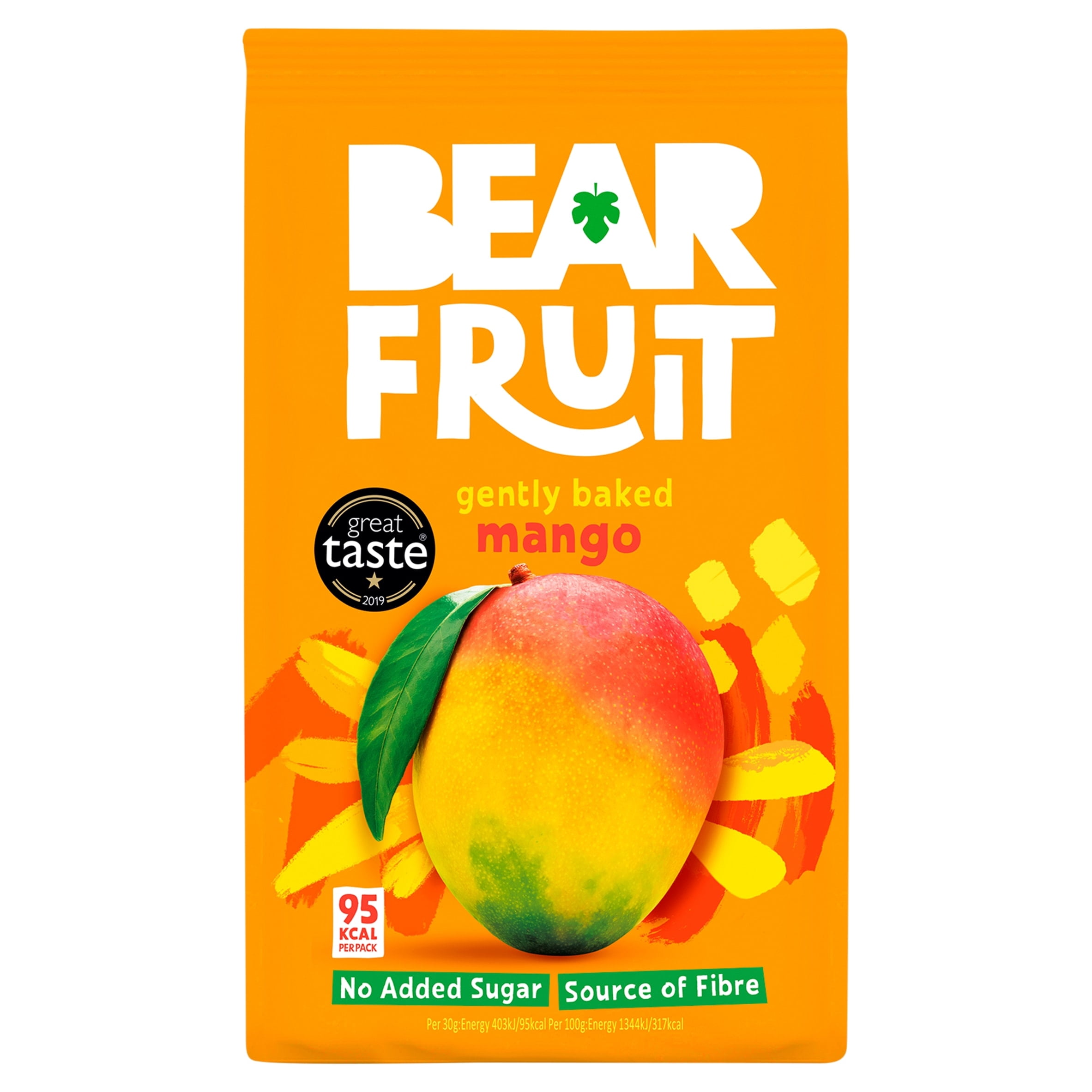 BEAR Fruit Dried Mango 100g, Imported from Britain