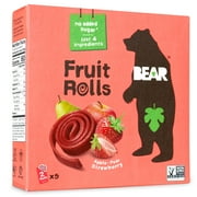 BEAR Fruit Rolls Strawberry