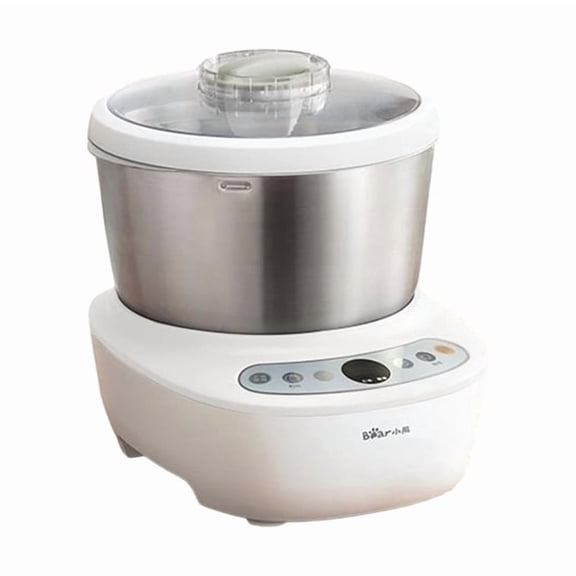 BEAR Household Small Automatic Dough Mixer, Stainless Steel Electric Dough Kneading Machine, Multi-functional Fermentation and Proofing Stand Mixer 5.0L, DM-5L50B84