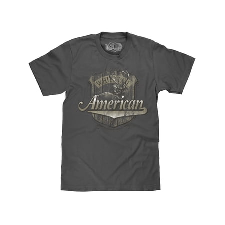 BEAR RUN Men's 1776 American Tradition Whitetail Deer Hunting T-Shirt (M)