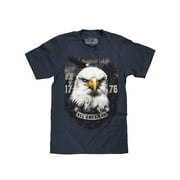BEAR RUN Mens All American 1776 Bald Eagle Graphic T-Shirt M
