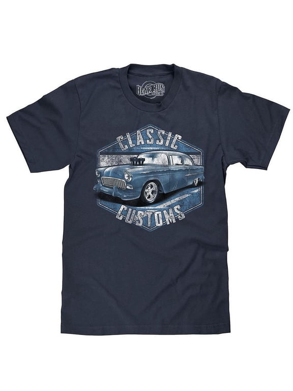 BEAR RUN Men's Classic Customs Retro 50s Car T-Shirt (XXL)