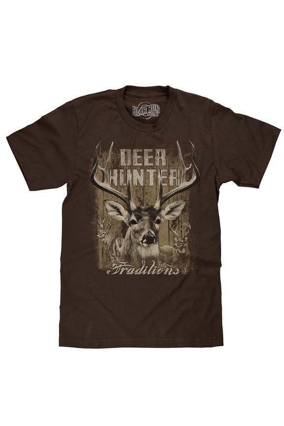 BEAR RUN Men's Deer Hunter Traditions Hunting T-Shirt (3XL)