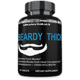 thumbnail image 1 of BEARDY THICK  Beard Hair Growth Supplement. B7 - Biotin 10000 Mcg, Keratin, Collagen, Silica, and 36 More. Regrow Thicker Facial Hair., 1 of 1