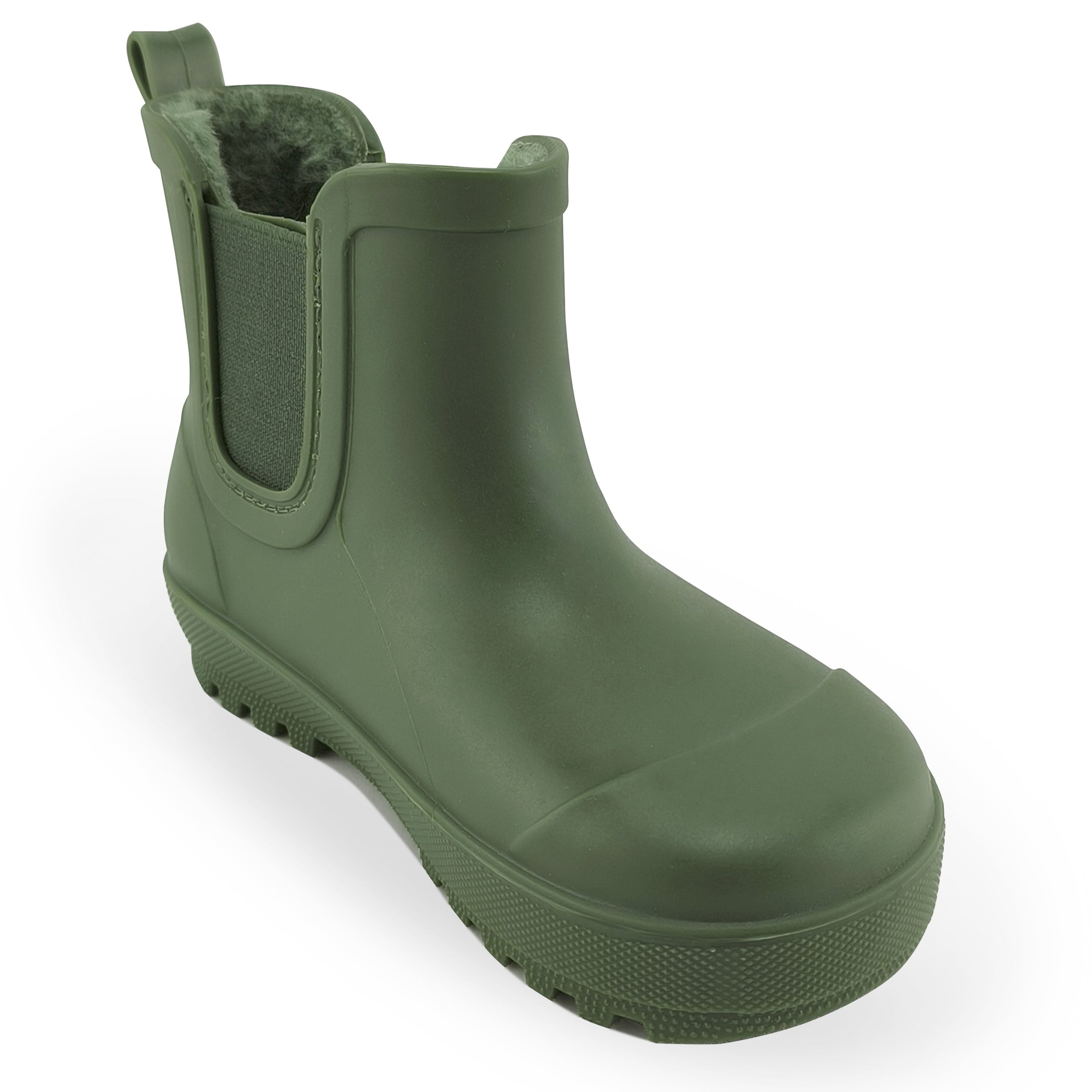 Green chelsea rain boots best sale