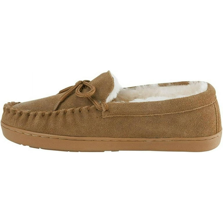 BEARPAW Men's Moc II Slipper Hickory W US