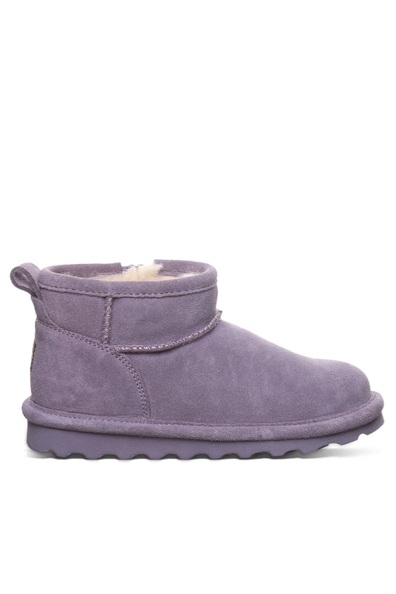 Shorty Youth Ankle Boot Purple Sage Size 1 | Comfortable & Durable Slip On Winter Boot for Kids