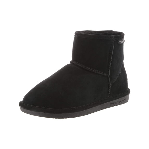 Bearpaw Demi Winter Boots for Women, Faux Fur Lining, Suede Upper, TPR Outsole, Ankle Height, Slip on Boots