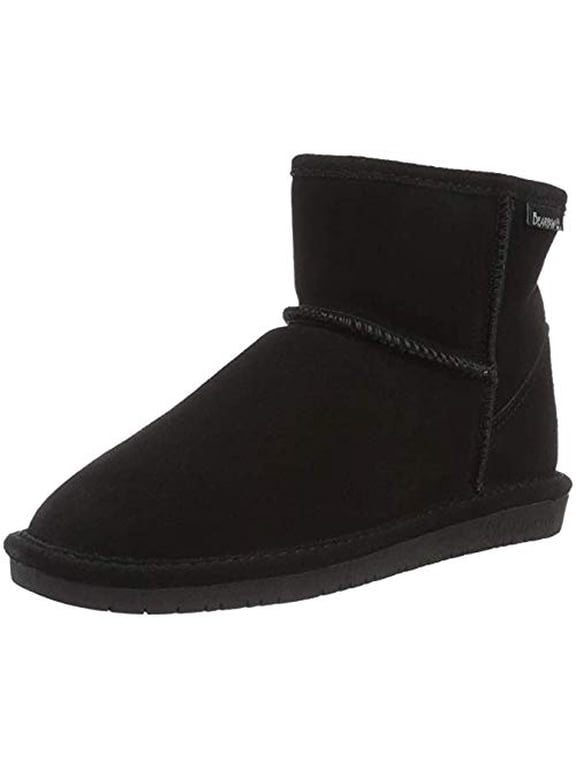 Demi Winter Boots for Women, Faux Fur Lining, Suede Upper, TPR Outsole, Ankle Height, Slip on Boots