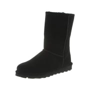 Bearpaw Elle Short Women Winter Boots, Wool Blend Lining, Sheepskin Insole, Round Toe Water Resistant Casual Boots