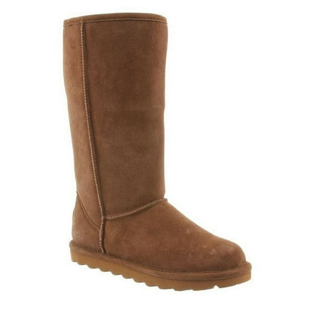 BEARPAW Women's Elle Tall 12" Suede Boot Hickory - 1963W-220