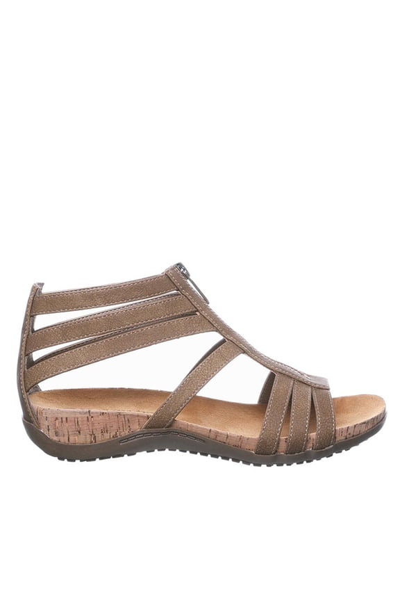 Women's Layla Brown Size 8.5 | Women's Sandal | Women's Shoe | Comfortable & Lightweight