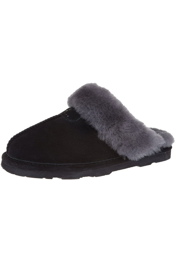 Women's Loki Multiple Colors Women's Slippers Women's Shoe Comfortable & Light-Weight 9.5 Black/Grey