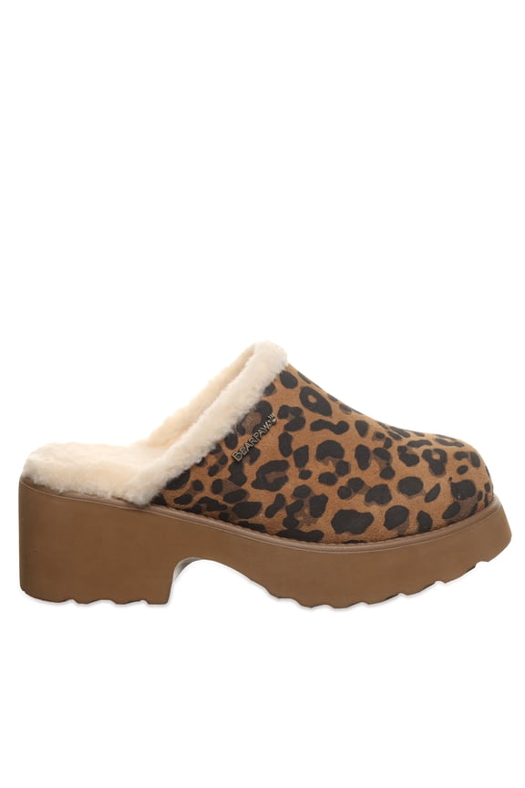 Women's Marnie Tobacco Leopard Slipper Size 6