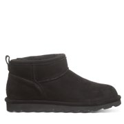 BEARPAW Womens Shorty Vegan Black Size 11 | Womens Ankle Boot | Womens Slip On Boot | Comfortable Winter Boot