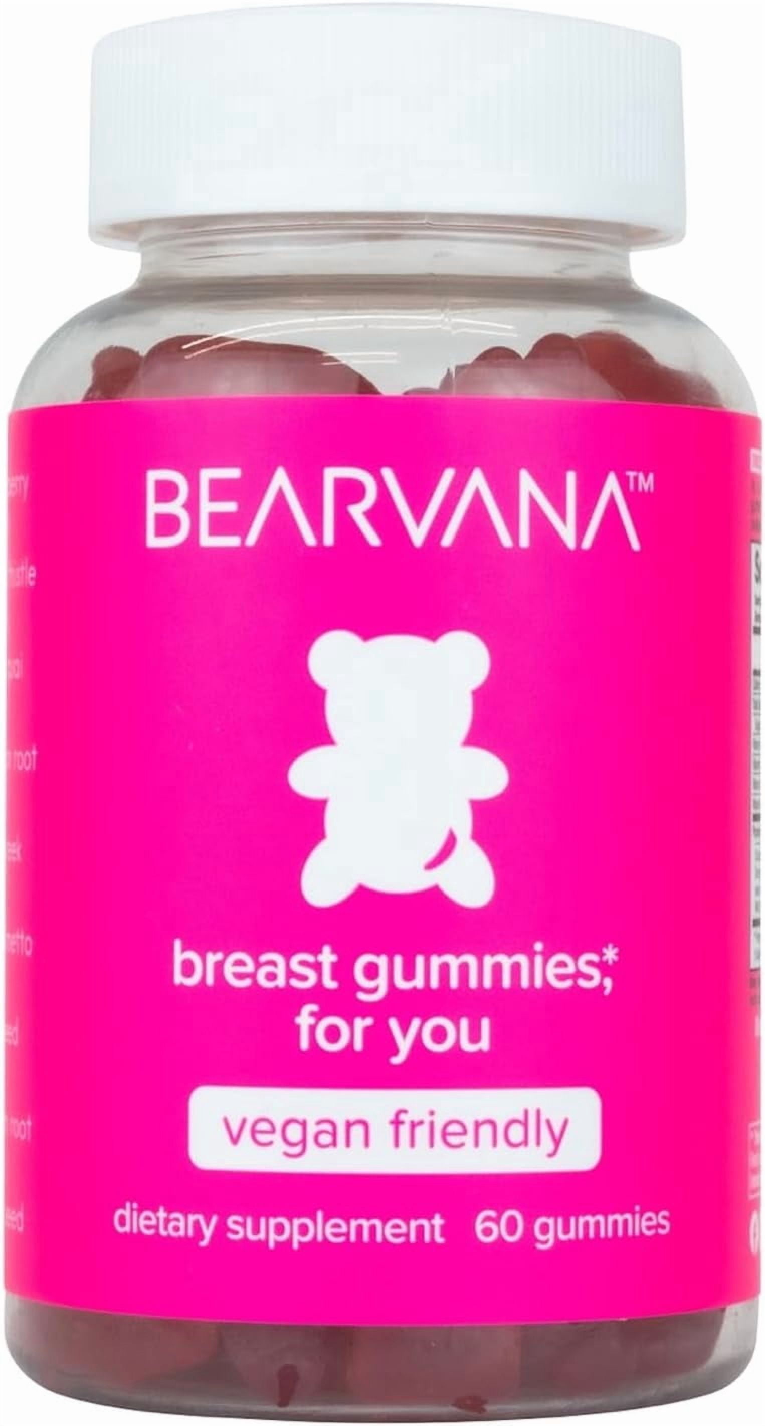 BEARVANA Women‚Äôs Support Supplement, 60 Gummies, Berry Flavor ...
