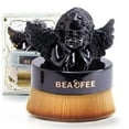 thumbnail image 1 of BEASOFEE Black Angel Liquid Makeup Foundation Brush，Flat Top Kabuki Makeup Brush ，Face Makeup,Professional Body and Leg Makeup, 1 of 7