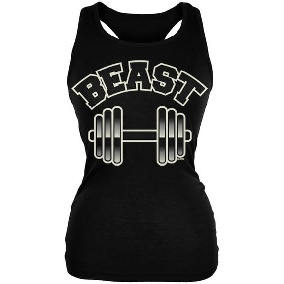 BEAST Juniors Soft Tank Top Black X-LG