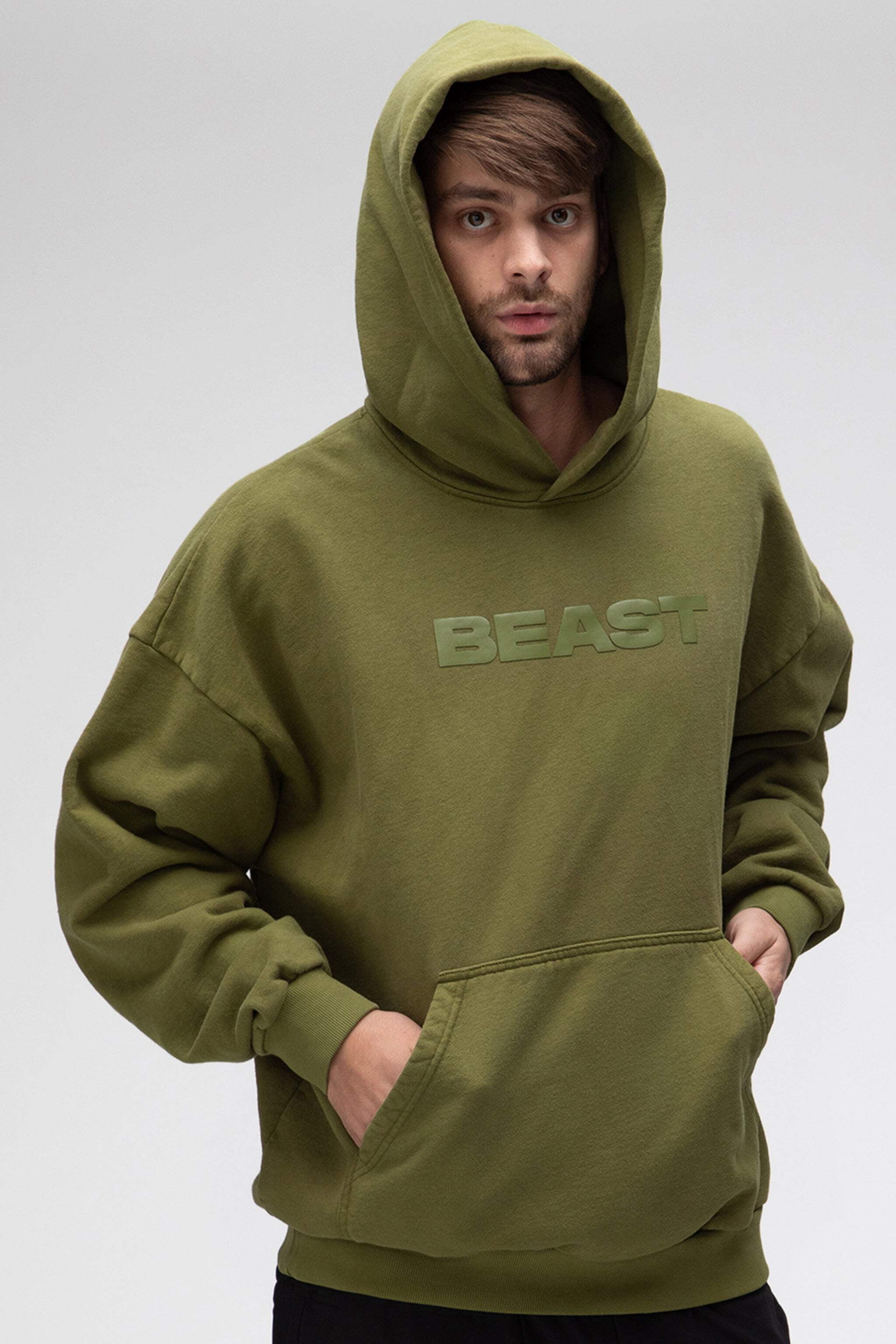 Buy Beast Originals Hoodie Olive Online Nigeria Ubuy