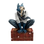 BEASTARS legoshi Wolf Statue Figure Toys