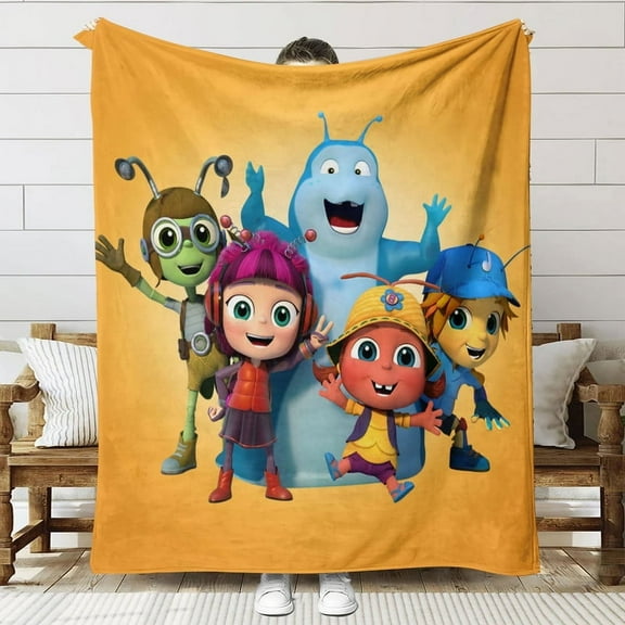 BEAT BUGS Throw Blanket Gifts for Fans Lover Girls Boys Women Present Hoodie Him Bed 60"x80"