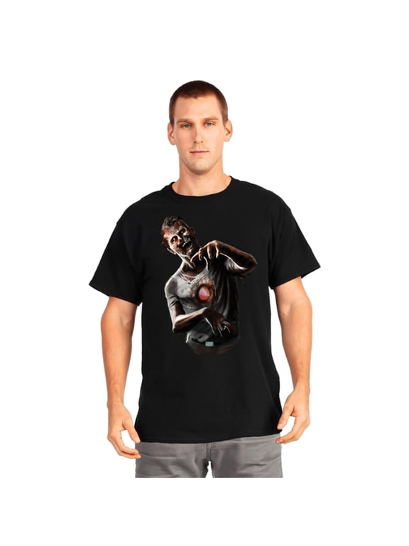 Digital Dudz Beating Heart Zombie Adult T-Shirt | Medium Unisex