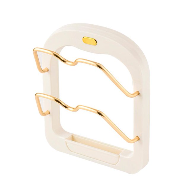 BEATIZ BBASILIYSD Pot Lid Organizer Rack,Pot Lid Organizer for