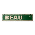 thumbnail image 1 of BEAU Vintage Plastic Street Sign Childrens Name Room Sign | Indoor/Outdoor |  30" Wide, 1 of 4