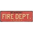 thumbnail image 1 of BEAUMONT FIRE DEPT. Home Decor Metal Sign Police Gift 8x24 108240013222, 1 of 1