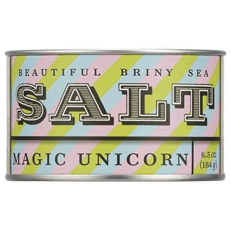 BEAUTIFUL BRINY SEA Magic Unicorn Sea Salt, 6.5 OZ
