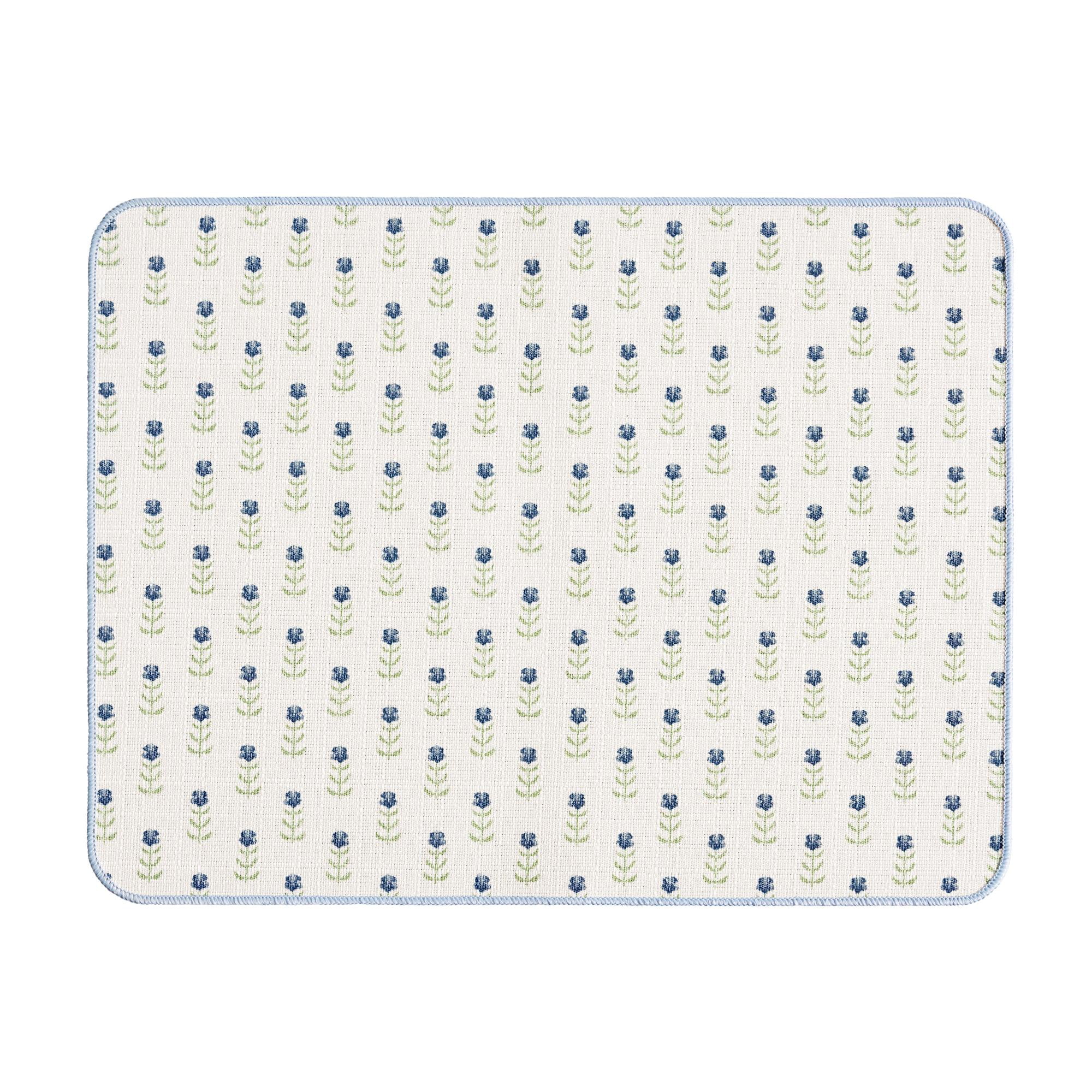 Beautiful Dish Drying Mat Green, 18"x24"