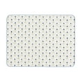 thumbnail image 1 of Beautiful Ditsy Botanical Printed Dish Drying Mat by Drew Barrymore, Green, 18"x24", 1 of 5